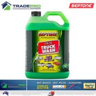 Septone 5L Truck Wash Aust Made Heavy Duty Car Motorcycle Caravan Soap Cleaner