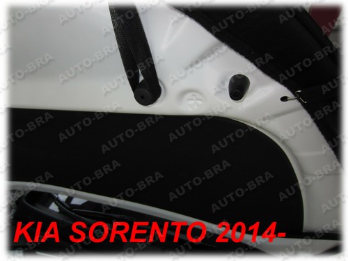 Sujetador de coche para KIA Sorento UM año 2014 - 2020 protección contra impactos de piedras capó tuning - Imagen 6 de 6