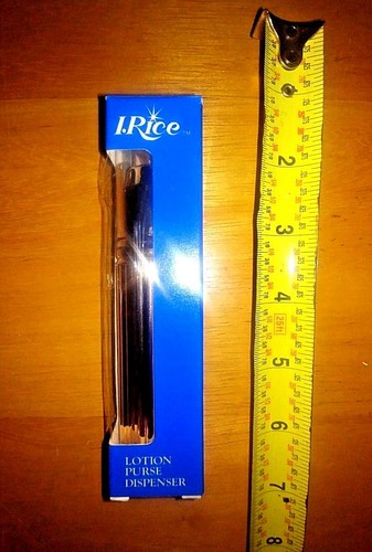 Irving W Rice Purse Lotion Dispenser In Original Box - Imagen 3 de 3
