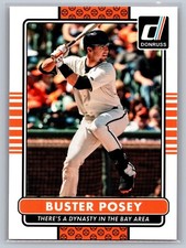 2015 Donruss #148b Buster Posey There's a Dynasty in the Bay Area