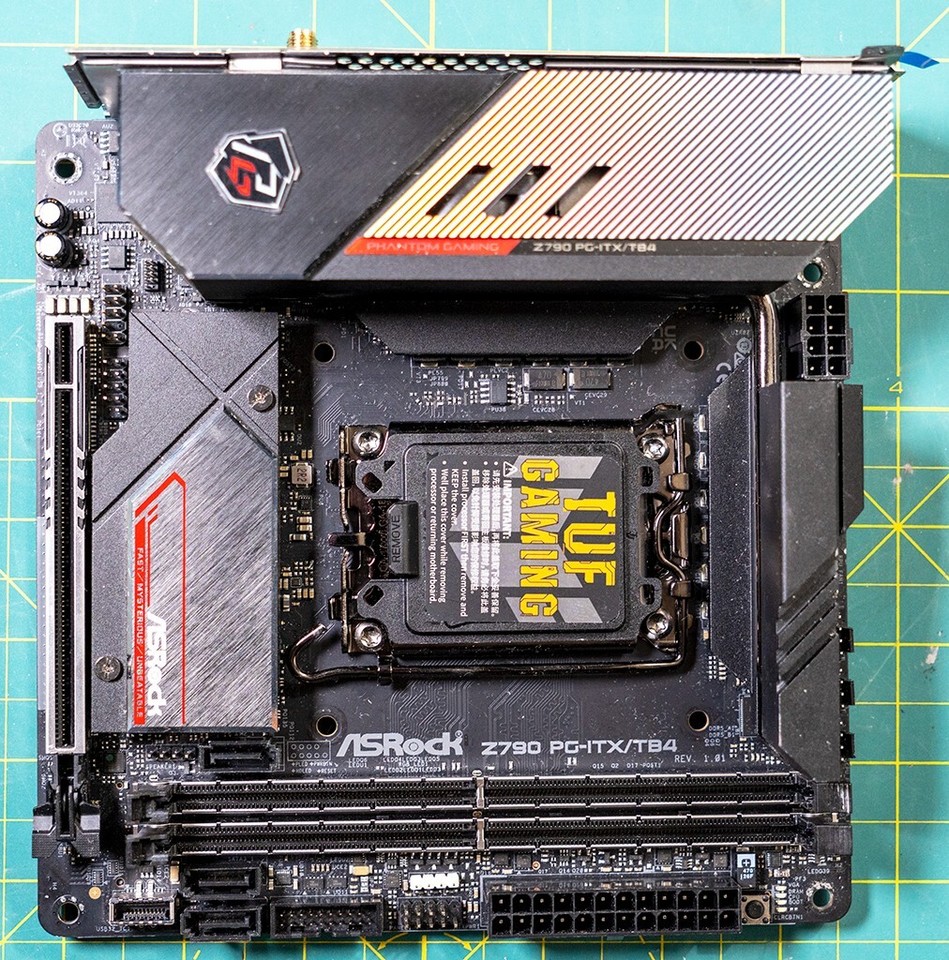 Asrock Z790 PGITX/TB4 Intel Z790 LGA 1700 mini ITX eBay