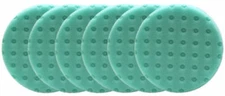 6 PK Lake Country green Light Polishing CCS Foam Pads DA 5.5"