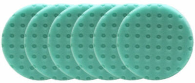 6 PK Lake Country green Light Polishing CCS Foam Pads DA 5.5''