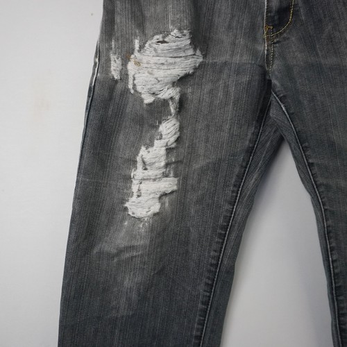 Regal Jeans Mens 32x30 distressed Baggy Grunge Embroidered Rope Y2K Vintage - Picture 4 of 11
