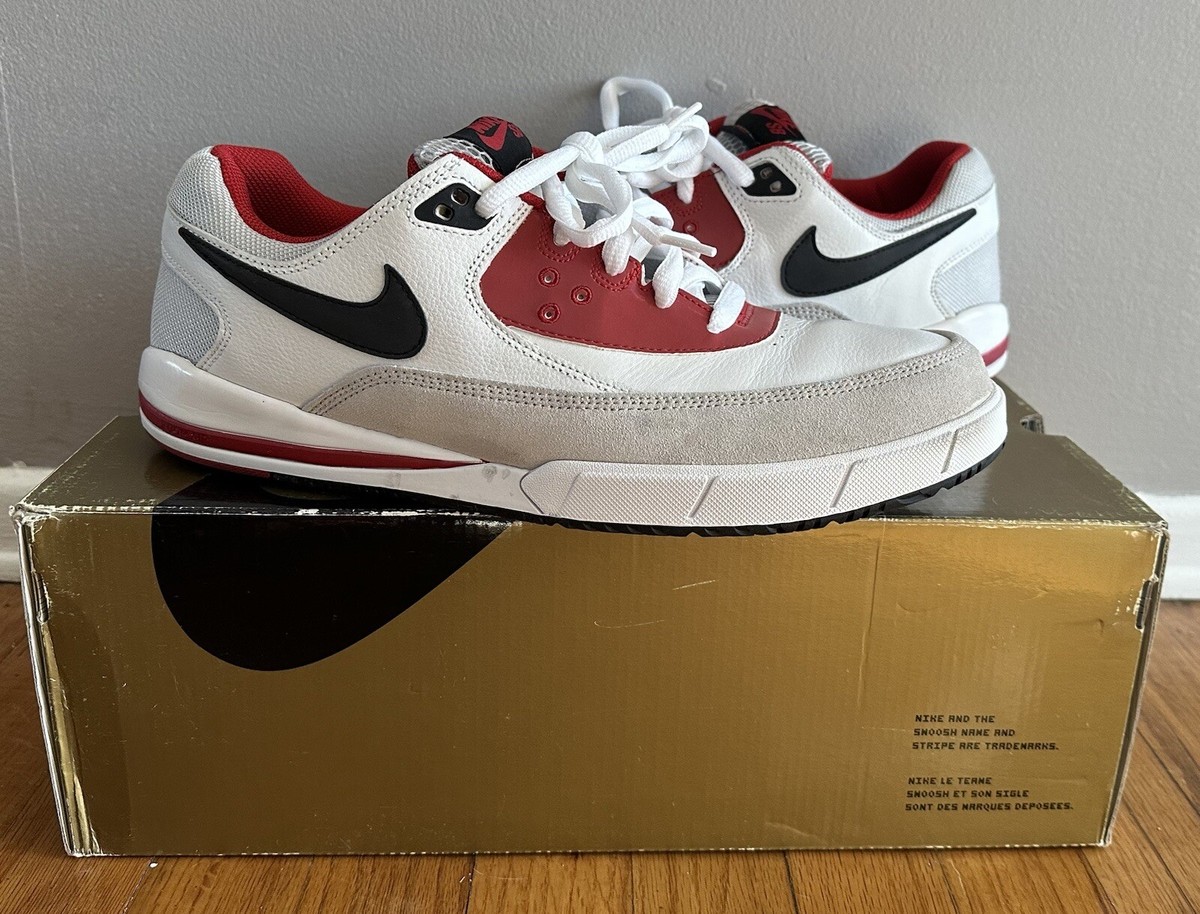 Nike SB Zoom Air Veloce White Black Red Size with Box Pre