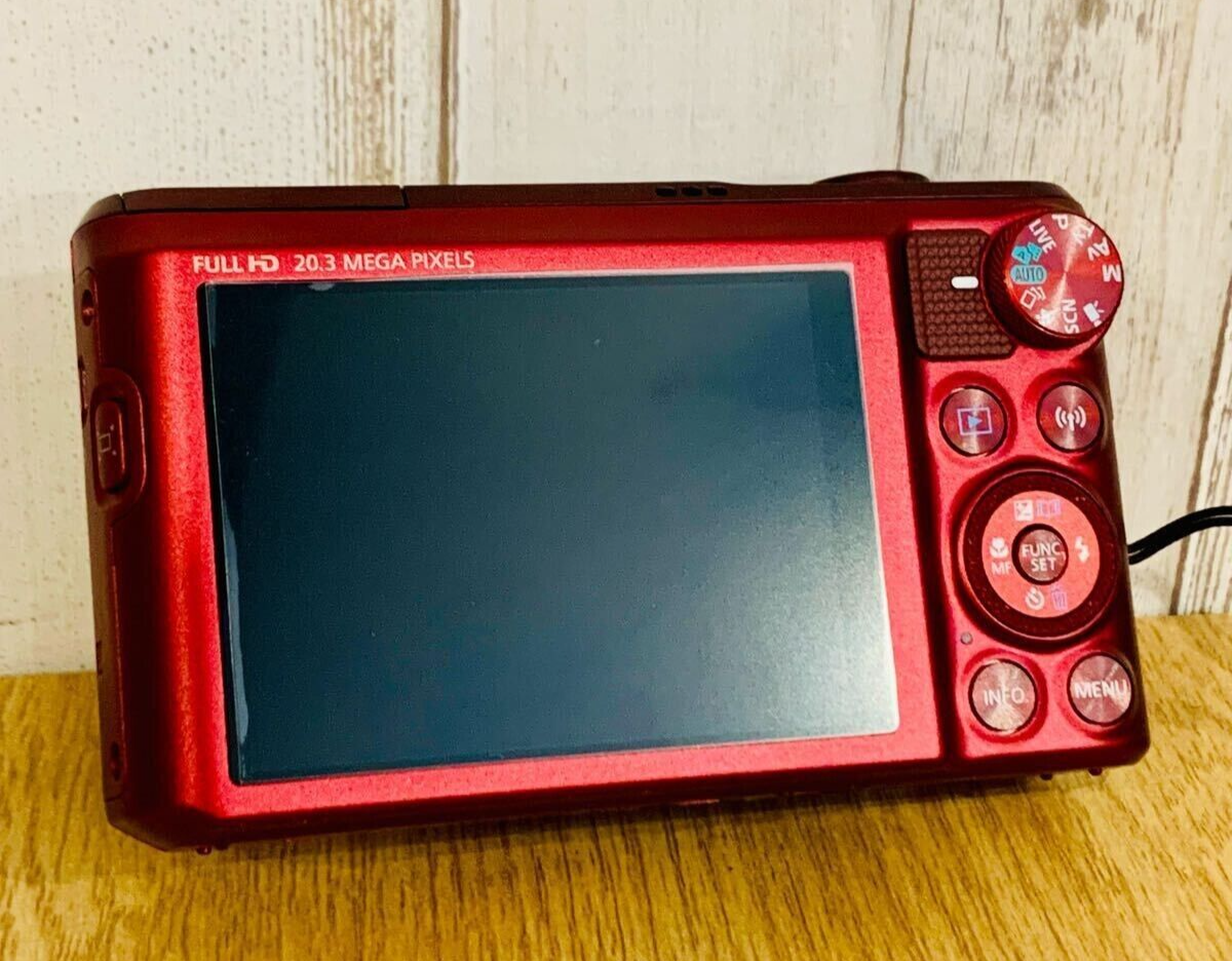 【超美品】PowerShot SX720 HS レッド Digital Camera Canon PowerShot SX720 HS Red 20.3MP 40x Wi-Fi