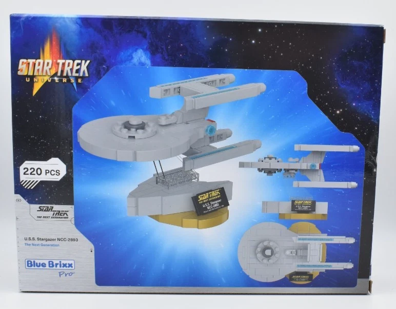 Blue Brixx Pro - Star Trek USS Stargazer NCC 2893. 104962. 220 pcs - NEW - Image 2 of 3