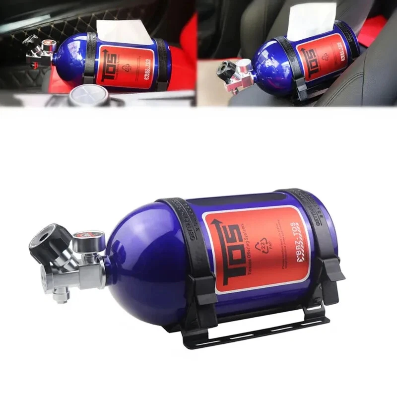 2025 NOS Nitrogen System Tissue Box Car Interior Decoration Tissue Box Holder - Image 4 of 4