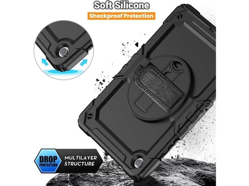 Case for Samsung Galaxy Tab A9 8.7 inch 2023 + Screen Protector Shoulder Strap - Picture 5 of 15