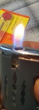 Ronson Varaflame Comet Cigarette Lighter metal silver 