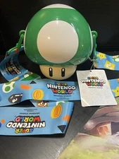 Universal Studios Hollywood Super Nintendo World 1up Cup No Straw NEW