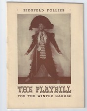 Original Playbill 1943 Ziegfeld Follies with Milton Berle at the Winter Garden
