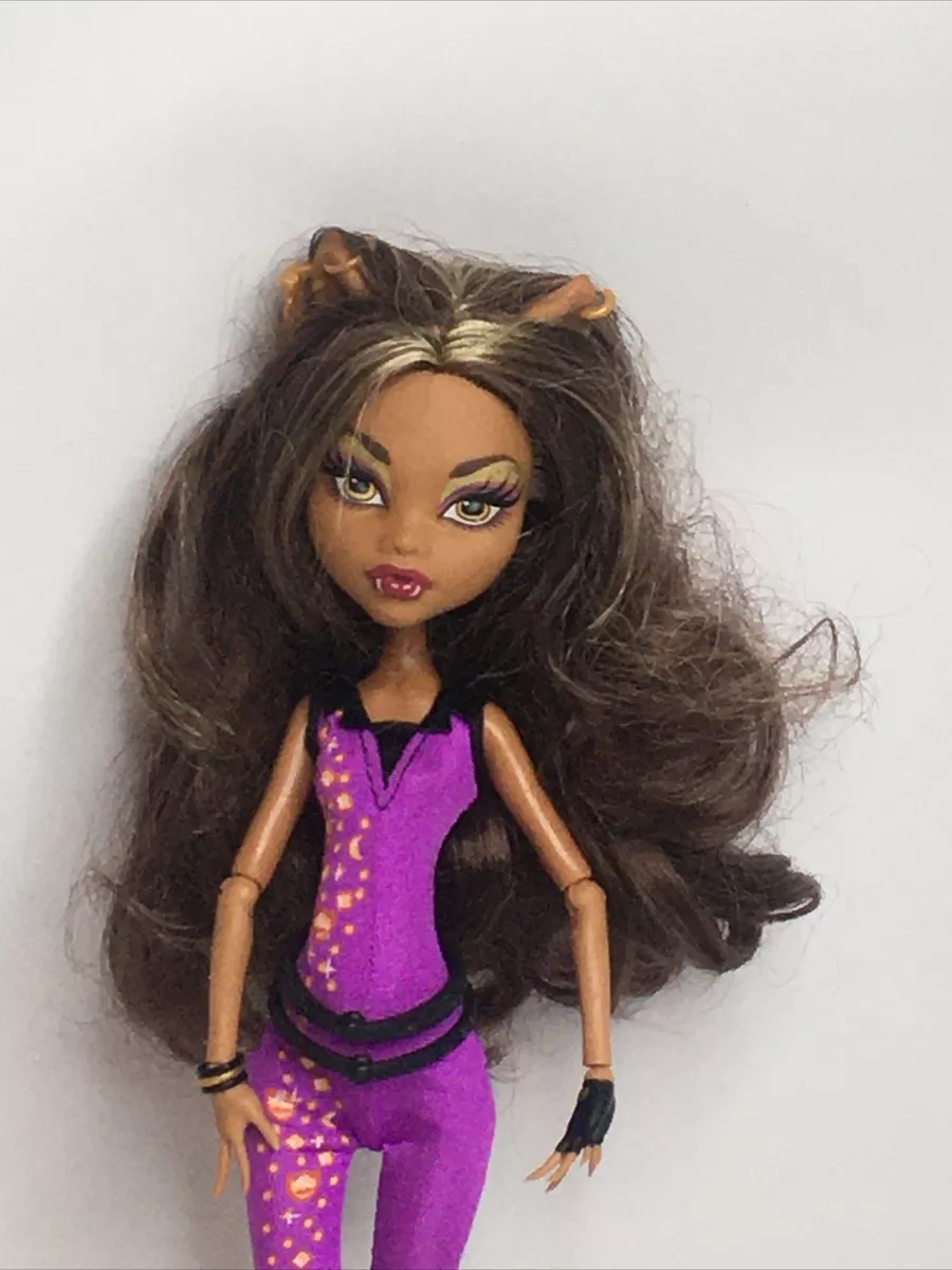 Boneca Monster High Music Festival Clawdeen Wolf usada loose