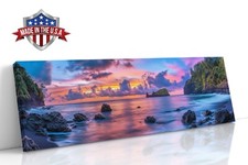 Twilight in the Tidal Garden Canvas Print for Home Decor, Wall Decor Art Poster