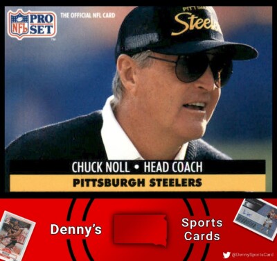 1991 Pro Set #279 Chuck Noll Pittsburgh Steelers Football Card | eBay