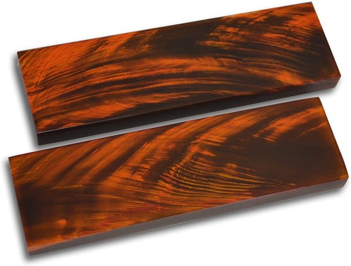 2 Buffalo Horn Scales Various Choices Sizes Knife Bow Handle Material Gun Grips - Picture 12 of 13