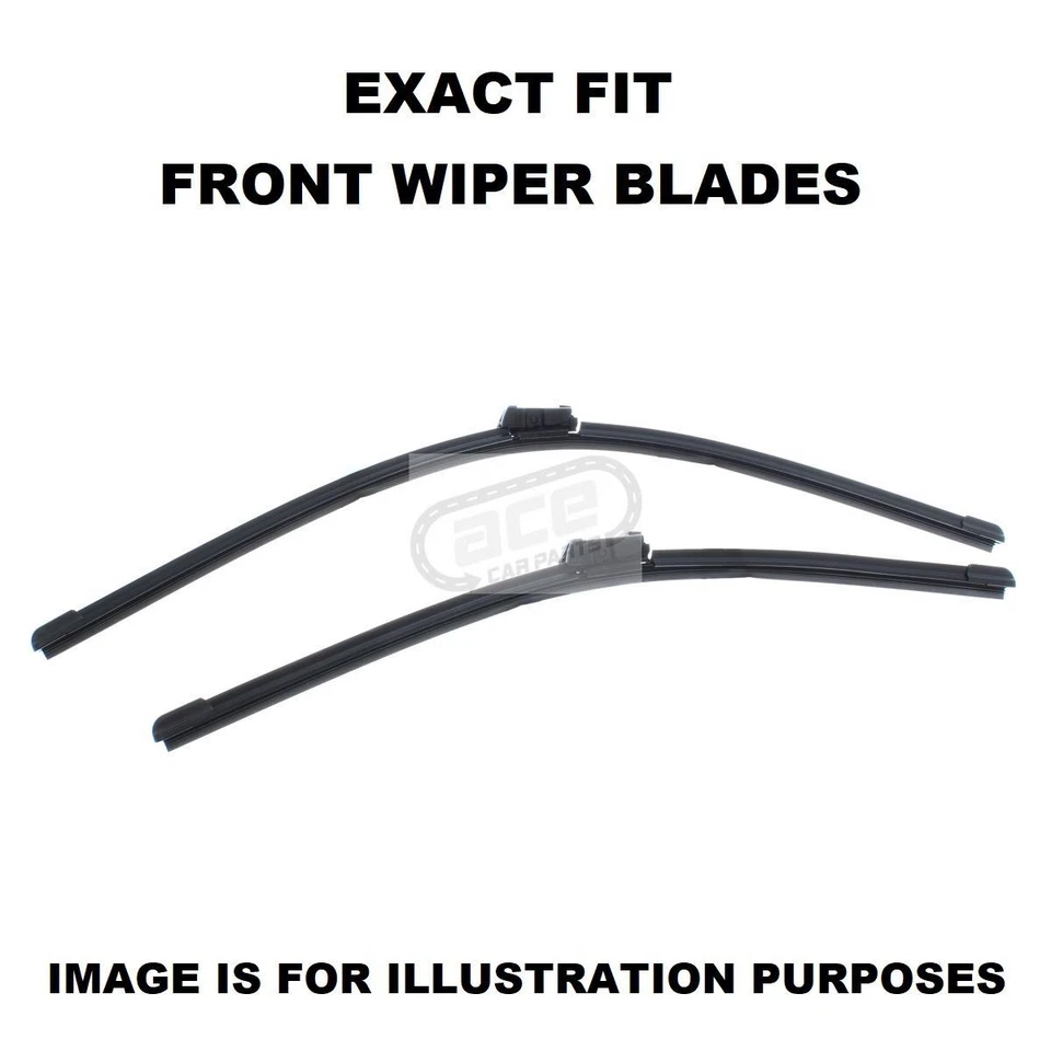 Limpiaparabrisas delantero convertible Volkswagen Eos 2006-2015 1 par Foto 2 de 4