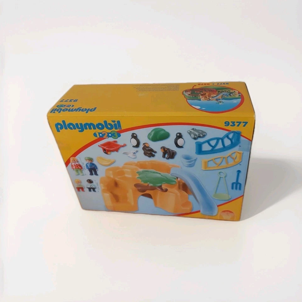 Playmobil 9377 (1.2.3): Animal Park / New and Sealed - Image 2 of 4