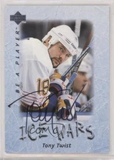 1995-96 Upper Deck Be a Player Auto Tony Twist #S214 Auto