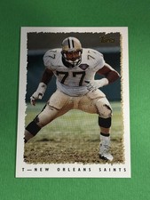 Willie Roaf 1995 Topps New Orleans Saints #106 *E263*