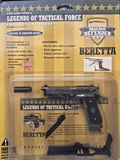Legends of the Tactical Force Berreta Cap 1/3 Scale Replica Gun Display - NEW