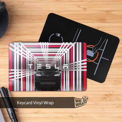 Plaid Tesla Model S | NFC Key Card Wrap