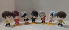     2025 MCDONALD'S BTS TinyTAN 7 PC HAPPY MEAL TOY PROMO FIGURES LOT 