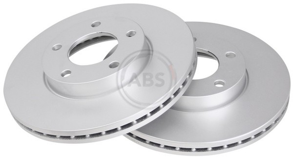 2X Bremsscheibe A.B.S. 17636 FüR BL CW BK Mazda CR BK14 BK12 Turbo BK12Y BL14-image