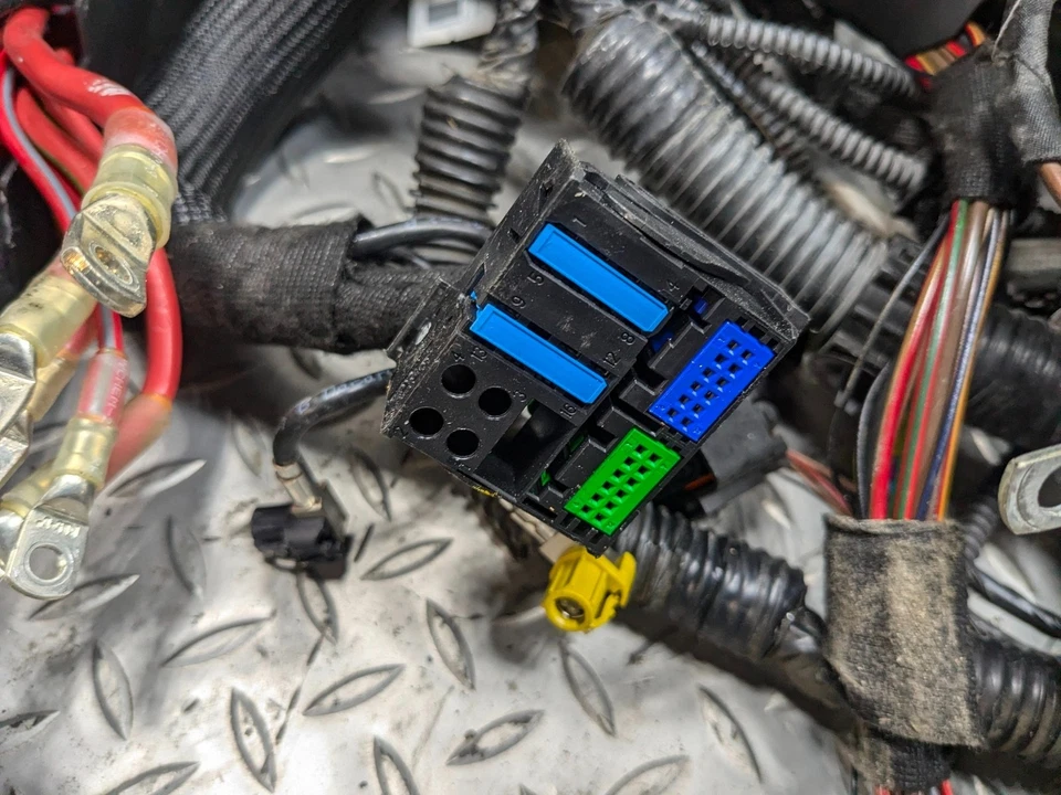 2011-2014 OEM PORSCHE CAYENNE CARROCERÍA INTERIOR ARNÉS CABLE Y CONECTOR Foto 4 de 4