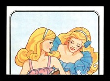1983 Panini Barbie Sticker Card 87 The Most Romantic Day BXCP14