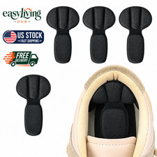 Back of Heel Cushion Pads, 4Pcs Mesh Adhesive Heel Grips Inserts for Boots, Loos