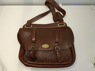 Col Littleton No. 5 Dispatch Bag Serial No 039 Leather Messenger Crossbody