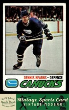 1977-78 Topps - Dennis Kearns - #175 Vancouver Canucks