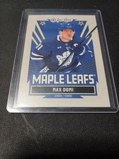 2025-26 O Pee Chee Max Domi Blank Back Toronto Maple Leafs