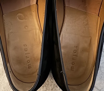 MORJAS Suede Tassel Loafer Black US 7.5 Moccasin Rubber Sole  display picture 2