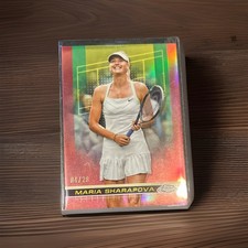 Topps Chrome 2024 Maria Sharapova #153 Rose Gold Refractor /20 Tennis