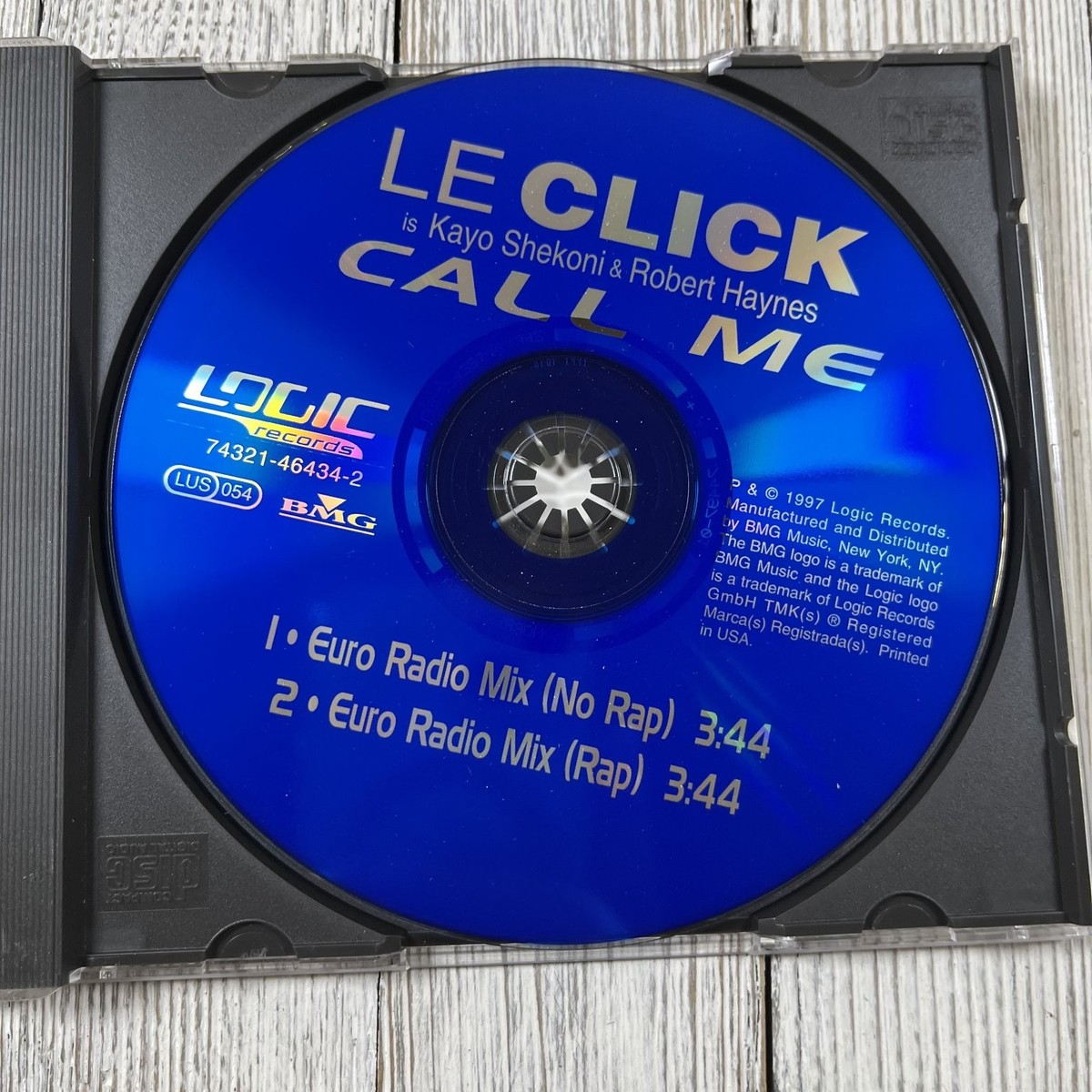 LE CLICK – Call Me CD Single 1997 Eurodance Dance Pop Logic