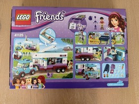 LEGO Friends 41125 Horse Vet Trailer 370 pcs NEW Sealed Box Wear Olivia Sophie