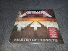 Metallica - Master of Puppets 180 gram vinyl LP NEW SEALED Black Vinyl NEW