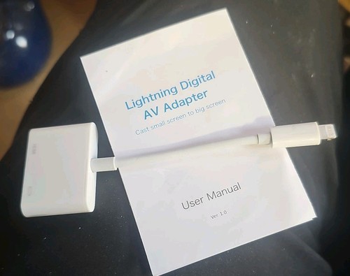 Apple A1438 Lightning Digital AV Adapter Lightning to HDMI Genuine OEM - Picture 2 of 6