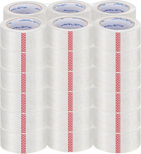 Clear Packing Tape (36 Rolls), Heavy Duty Packaging Tape for Shipping Packaging 