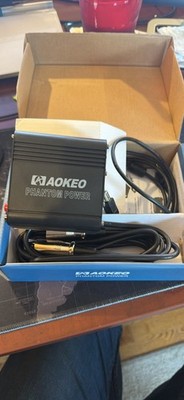 AOKEO 48V Phantom Power Supply Condenser Microphone Music Recording Equipment