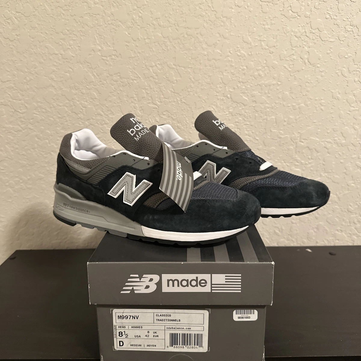 New Balance 997 Navy White for sale | eBay