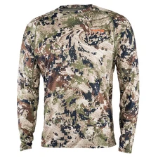 Sitka Gear Big Game Subalpine Camo Core Lightweight Crew LS Shirt LT (10064-SA)