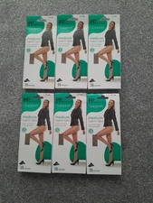 6 x New Pretty Polly Medium Support Tights - Size Extra Large - Nude