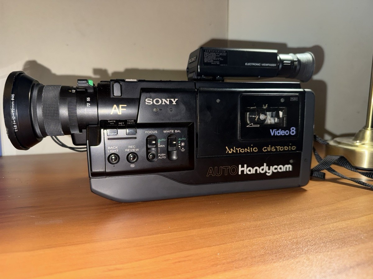 Vintage Sony Handycam Video8 CCD V5 UNTESTED | eBay