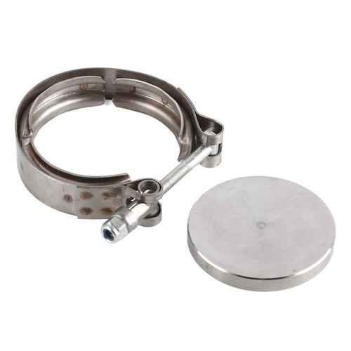 Wastegate Block Off V‑shaped Clamp Wastegate Flange For 1.7in/1.8in V‑Band - Picture 6 of 24