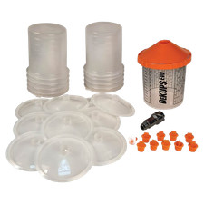 Devilbiss 802237 Dekups Evo Disposable Paint Cup Starter Demo Kit - 24 Oz Devilbiss 802237 Dekups Evo Disposable Paint Cup Starter Demo Kit - 24 Oz