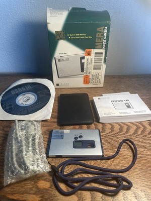 OSI DS6618 Digital Camera Oregon Scientific World's Thinnest Camera Tested Works