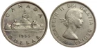 Canada - Dollar 1955 - Voyageur - Elizabeth II, Silver